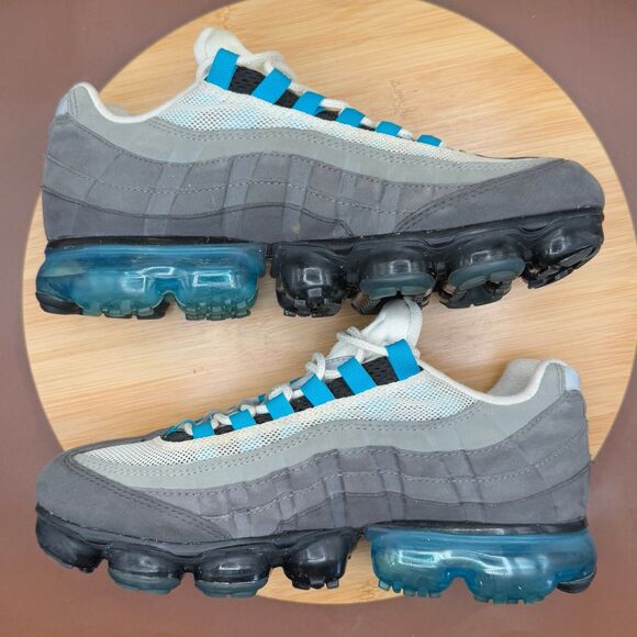 NIKE AIR VAPORMAX 95’ LOW SNEAKER NEO-TURQUOISE/GREY/BLACK MENS SIZE 8 main image 10